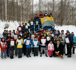 北海道ボブスレー・スケルトン連盟の活動の様子